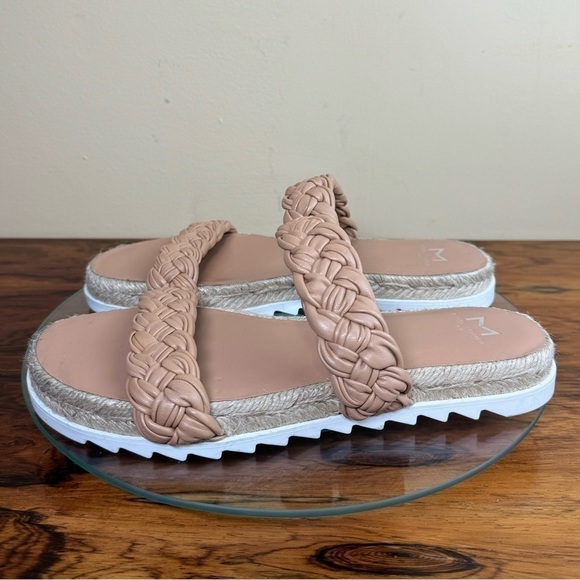 NEW MARC FISHER Jaimee Espadrille Slide Sandal - Picture 1 of 14
